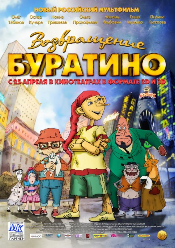 Скачать Возвращение Буратино