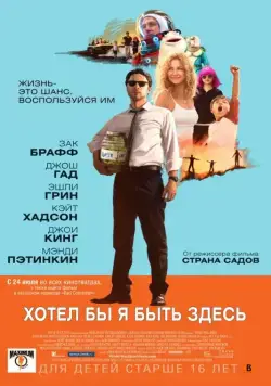 Скачать Хотел бы я быть здесь (2014) через торрент бесплатно