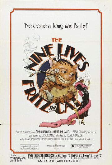 Скачать Девять жизней кота Фрица (1974)