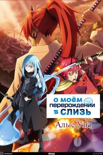 Скачать О моём перерождении в слизь: Алые узы (2022)