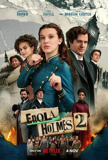 Энола Холмс 2 (2022) торрент