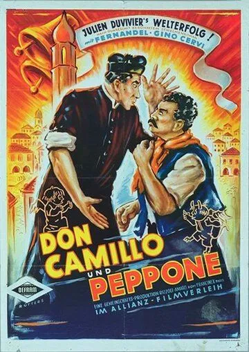 Скачать Дон Камилло и депутат Пеппоне (1955)