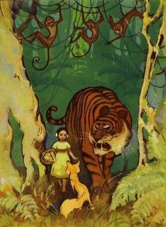 Девочка в джунглях (1956) торрент