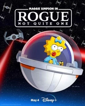 Мэгги Симпсон: Изгой, а не одиночка / Maggie Simpson in Rogue Not Quite One 2023 скачать через торрент мультфильм в хорошем качестве